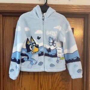 Bluey Fleece Zip-Up Hoodie